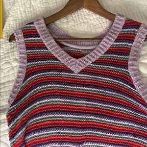 Falls Creek | V Neck Striped Sweater